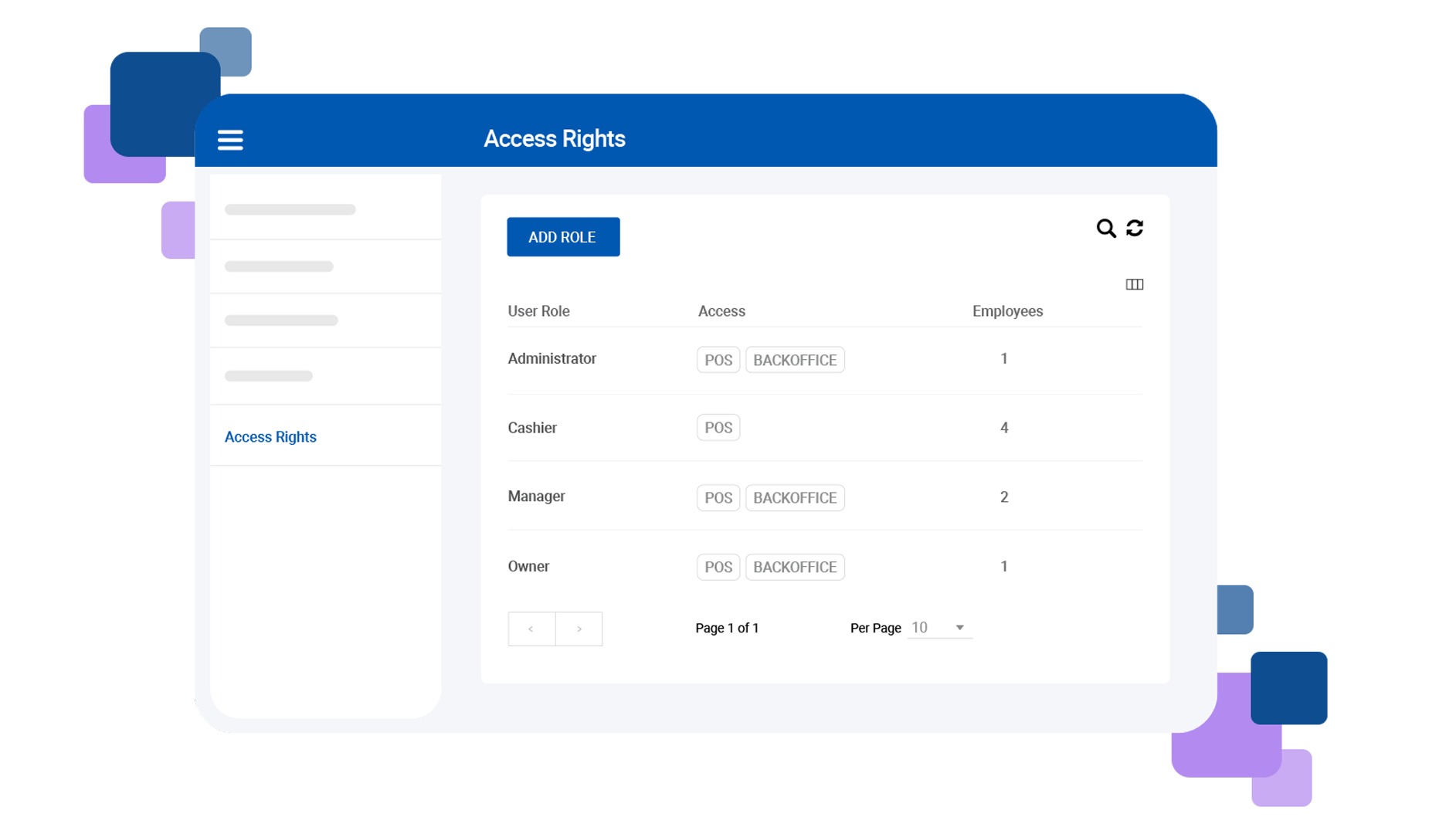 Access Settings 